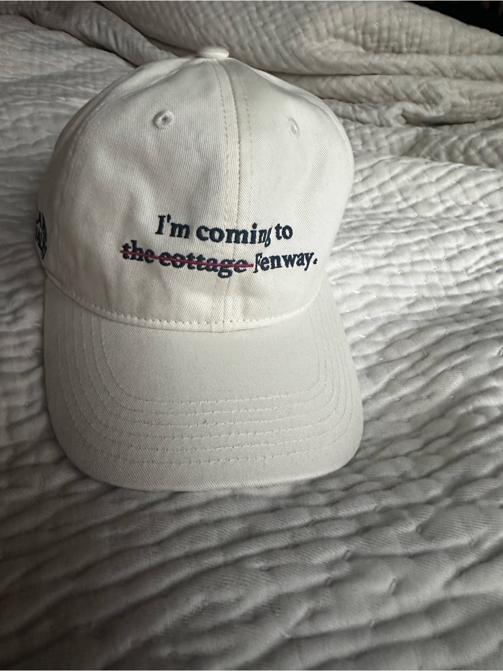 heated rivalry x red sox theme hat
